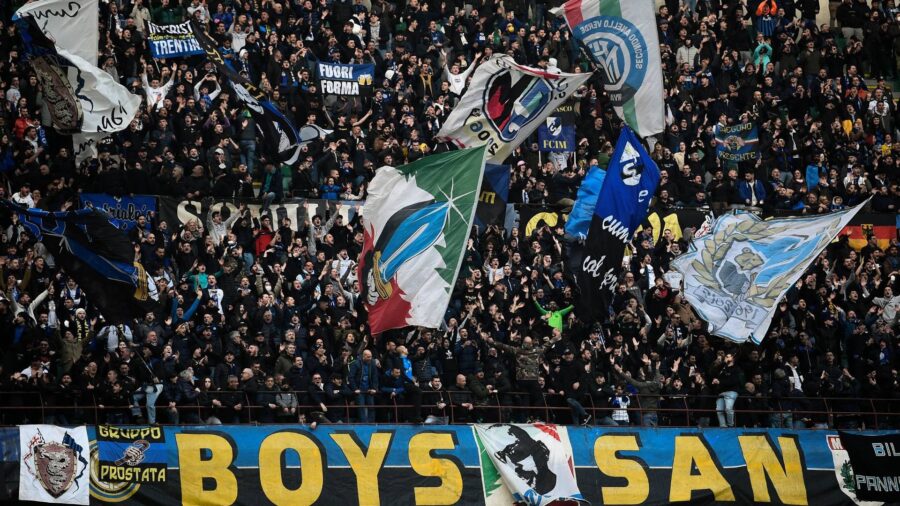 Curva nord inter