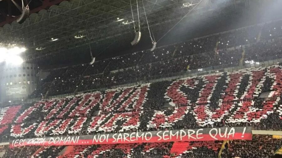 Curva sud sciopero milan genoa