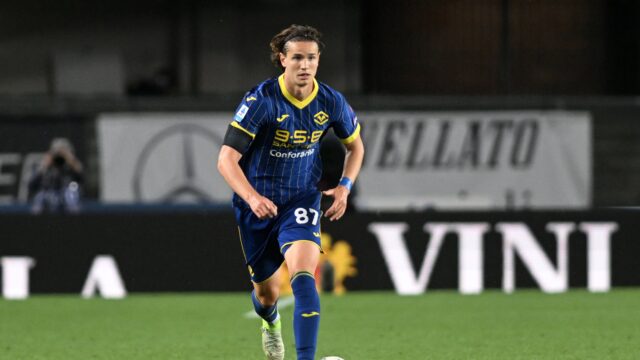 Daniele ghilardi serie a 2024 25 hellas verona cagliari 0 2 azione action single shot serie a 2023 24 hellas verona cagliari 0 2jpg