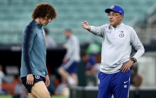 David luiz litiga con higuain e con sarri