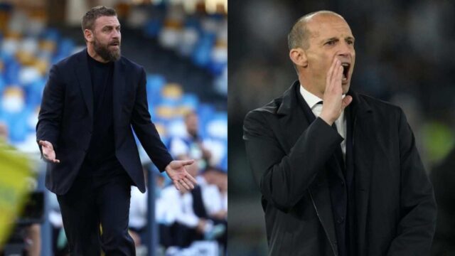 De rossi allegri roma juve
