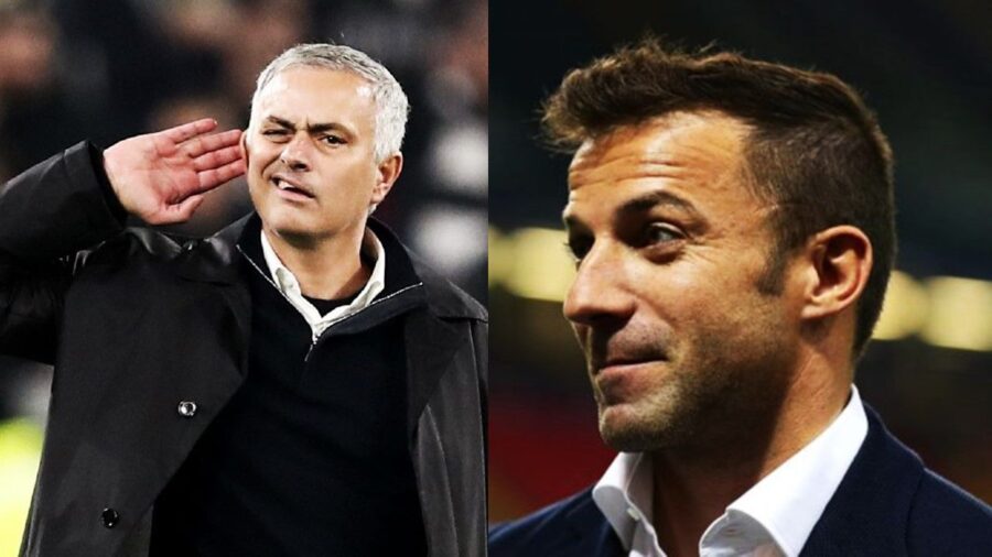 Del piero e mourinho