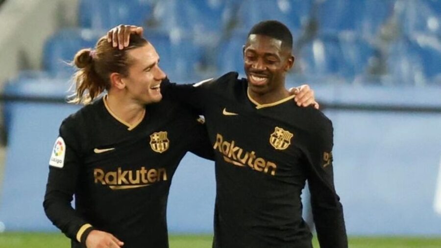 Dembele e griezmann