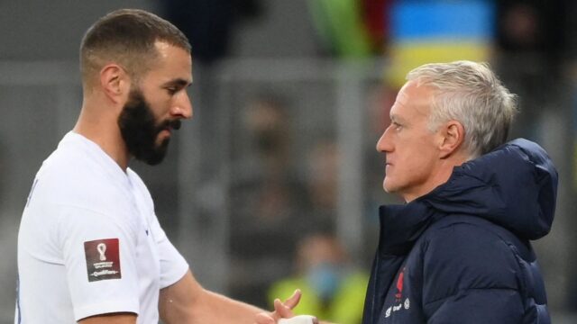 Deschamps e benzema
