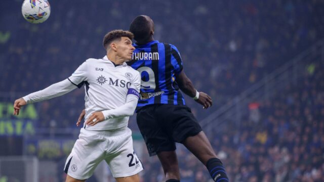 Di lorenzo postpartita inter napoli rigore