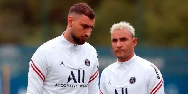 Donnarumma e keylor navas al psg