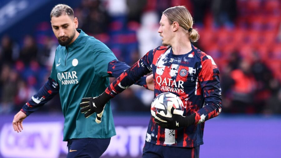 Donnarumma luis enrique irritato
