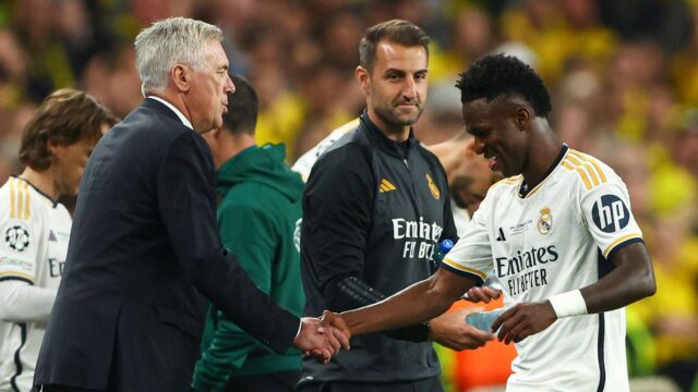 Dortmund real madrid champions vinicius ancelotti