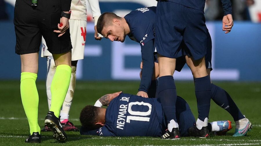 Dugarry infortunio caviglia neymar