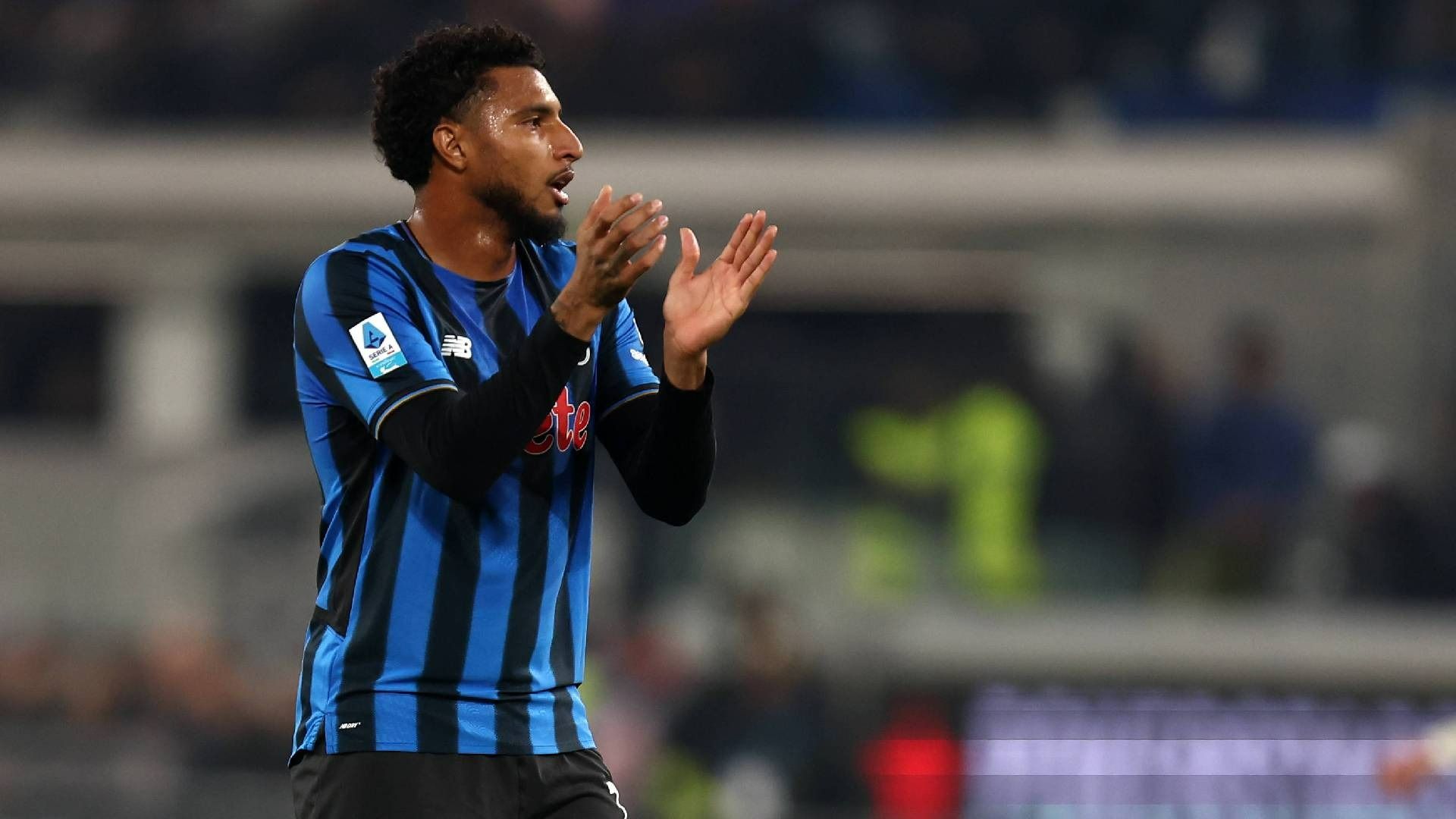 Ederson con la maglia dell'Atalanta