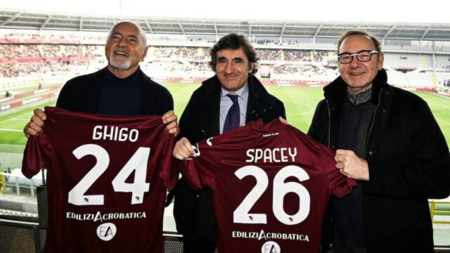 Enzo ghigo urbano cairo e kevin spacey