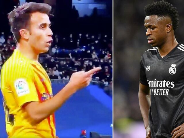Eric garcia sfotte vinicius