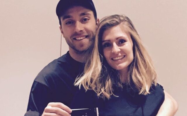 Eriksen e la moglie