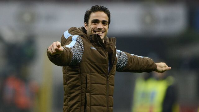 Esultanza alessandro matri lazio serie a fuball ita 2015 2016 inter mailand lazio rom giuseppexcelestejpg