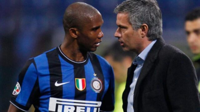 Etoo su mourinho