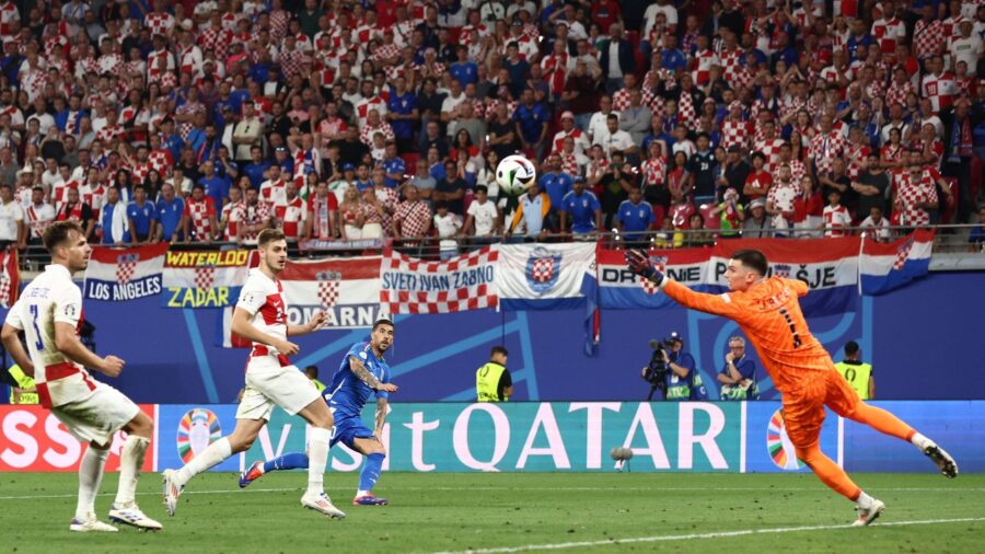 Euro 2024 croazia italia zaccagni gol 1 a