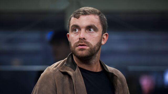 Fc internazionale v ss lazio serie a fabrizio romano attends the serie a football match between fc internazionale and ss lazio milan italy copyright xnicoloxcampoxjpg