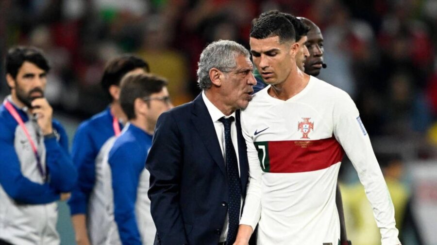 Fernando santos cristiano ronaldo