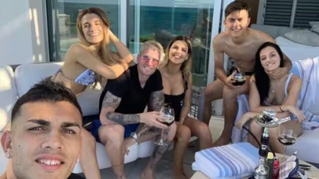 Festino hot in argentina con dybala e paredes