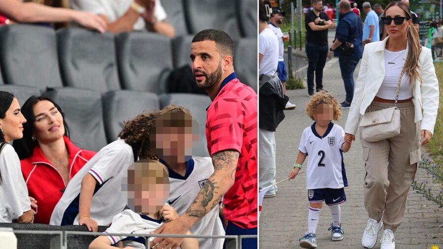 Finale euro 2024 walker moglie amante