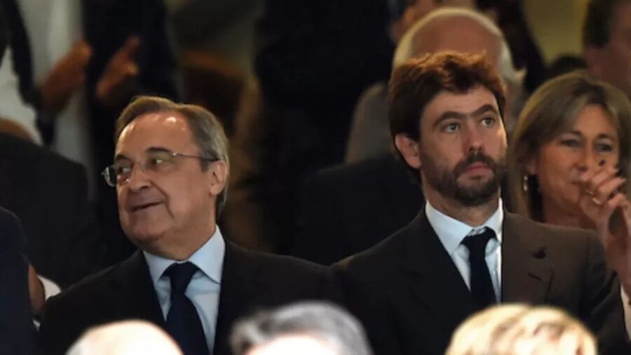 Florentino perez andrea agnelli