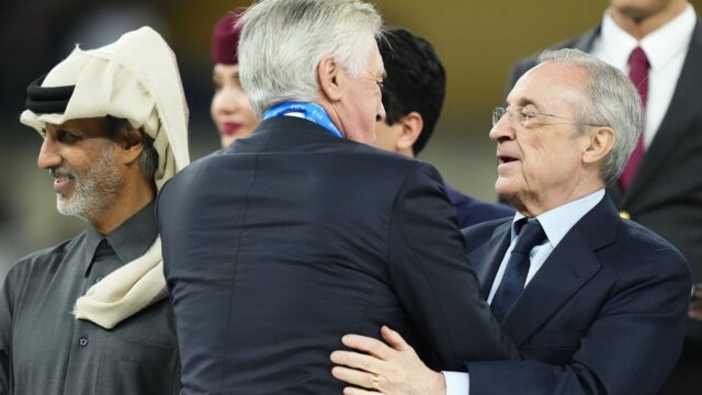 Florentino perez real madrid carlo ancelotti