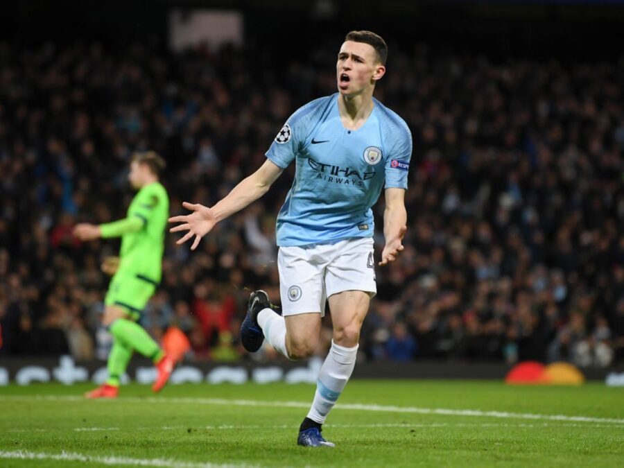 Foden segna in champions