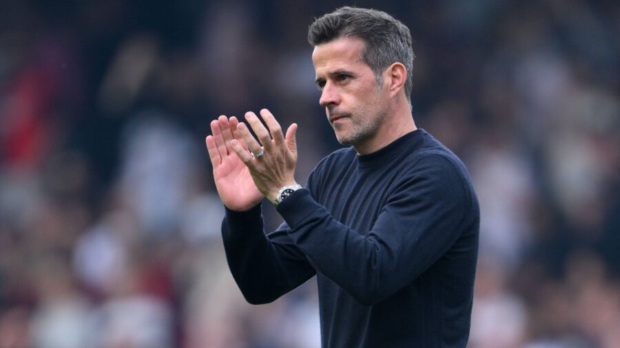 Football 2024 2025 premier league fulham vs manchester city craven cottage sunday 25th may 2025 fulham s manager marco silva colorsport ashley western jpg