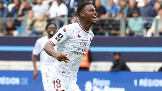 Football paris fc vs fc metz ligue 1 31 08 2025 idrissa gueye fc metz parisfrance copyright xmichtofxjpg
