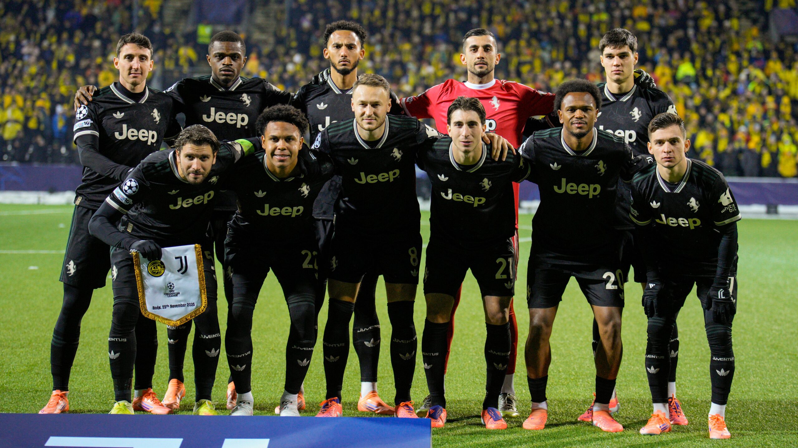 La Juve vincente contro il Bodo Glimt