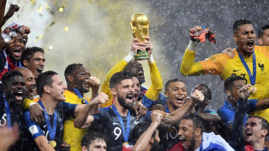 France world cup trophy
