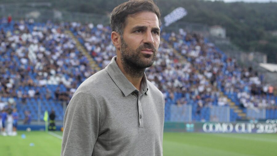 Francesc cesc fabregas como como cup friendly match 2025 26 como vs al ahli 3 1 23 07 2025 primo piano close up como cup 2025 26 amichevole como al ahli 3 1jpg