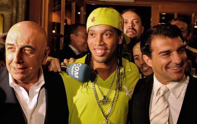 Galliani ronaldo dinho