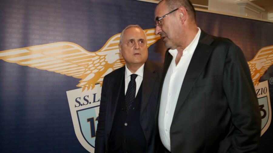 Gelo tra lotito e sarri dopo firenze