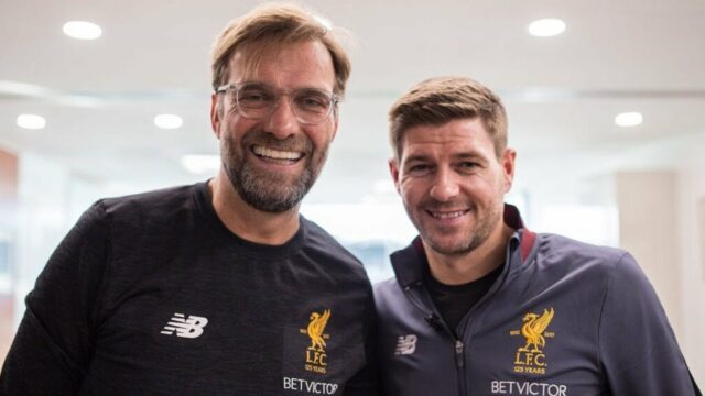 Gerrard e klopp