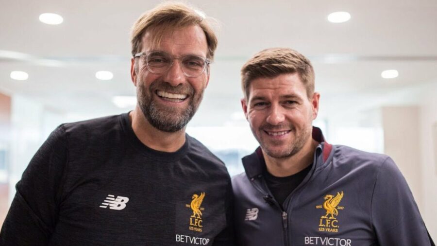 Gerrard e klopp