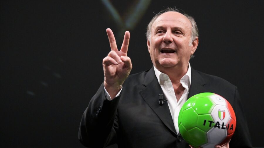 Gerry scotti fa infuriare i tifosi del milanjpg