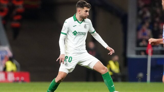Getafe cf s yellu santiago during spanish kings cup round of 8 match february 4 2025 20250204238jpg