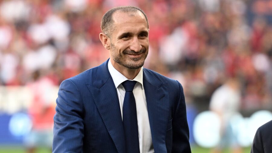 Giorgio chiellini director of football strategy juventus direttore serie a 2025 26 genoa juventus 0 1 single shot serie a 2025 26 genoa juventus 0 1jpg