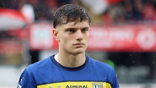 Giovanni leoni parma serie a 2024 25 monza vs parma 1 1 15 03 2025 primo piano head shot close up serie a 2024 25 monza parma 1 1jpg