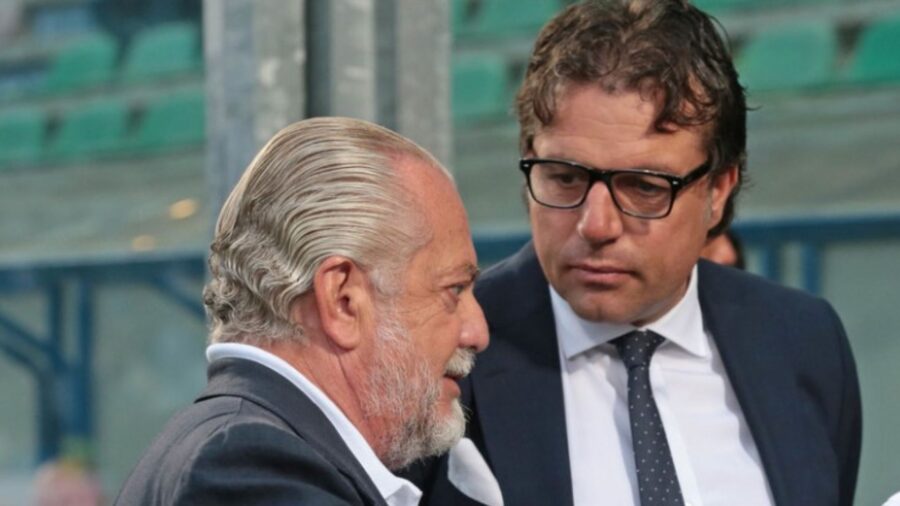 Giuntoli de laurentiis ai tempi del napoli