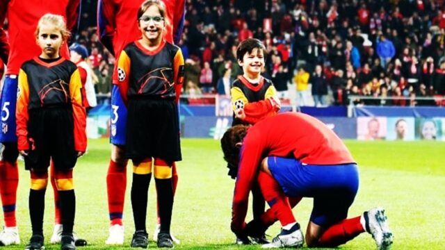 Griezmann cuore doro