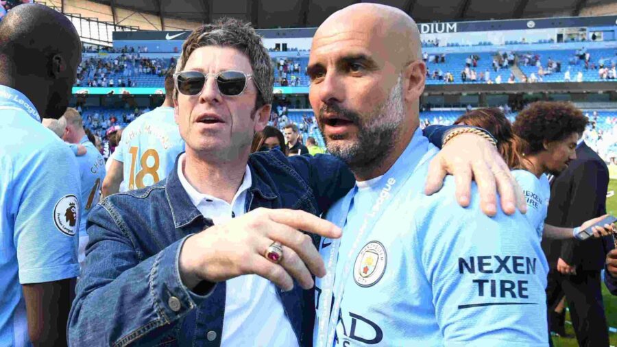 Guardiola oasis terza maglia city