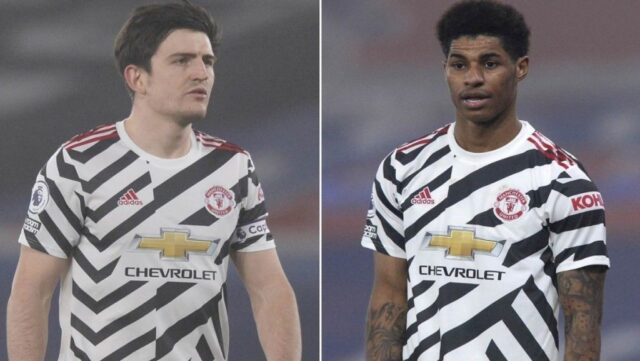Harry maguire and marcus rashford