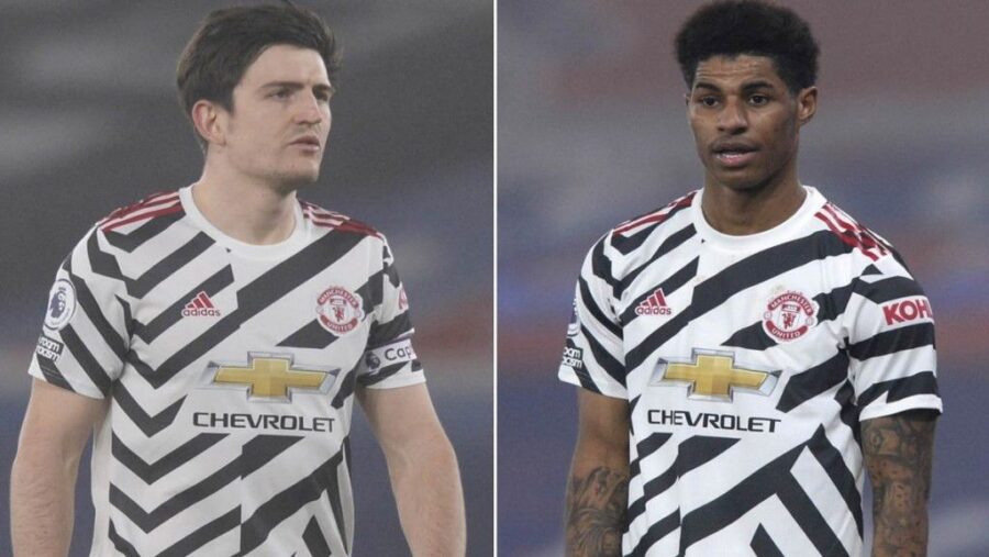 Harry maguire and marcus rashford