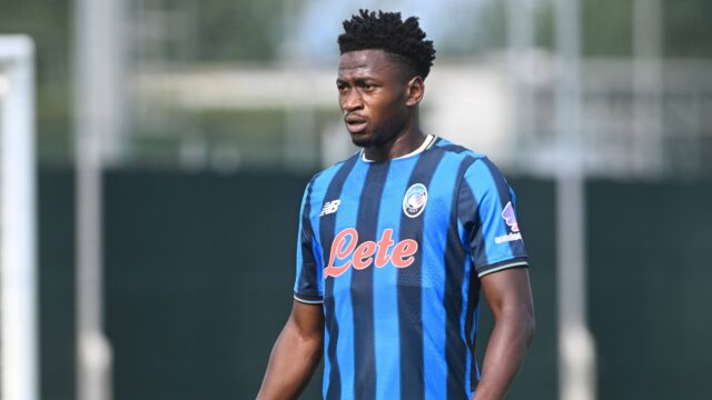 Ibrahim sulemana atalanta amichevole friendly match 2025 26 atalanta monza 2 1 azione action single shot amichevole 2025 26 atalanta monza 2 1jpg