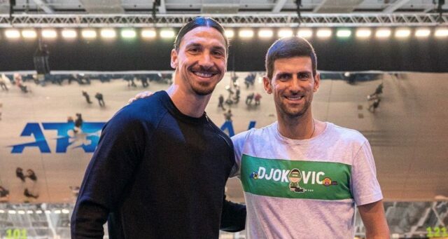 Ibrahimovic e djokovic