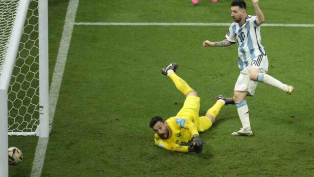 Il gol di messi contro la francia
