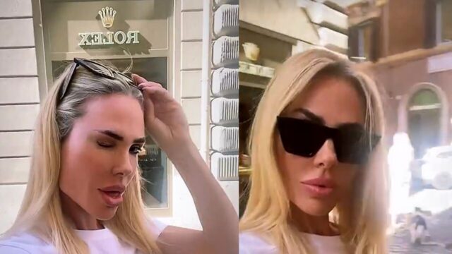 Ilary blasi rolex