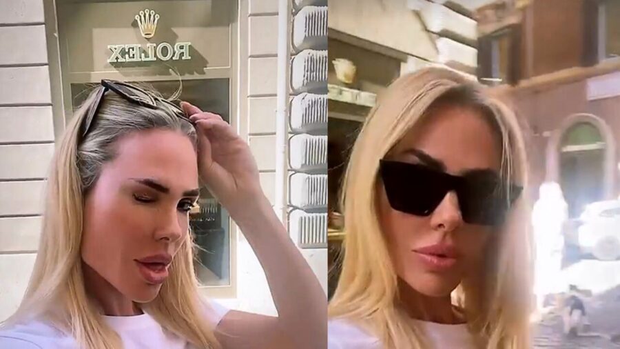 Ilary blasi rolex